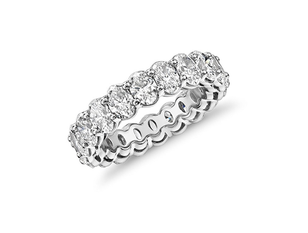 ETERNITY DIAMOND RING OVALS